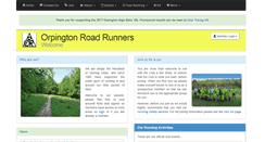 Desktop Screenshot of orprunners.com